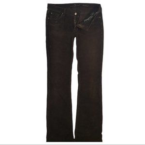 WJ104 Women’s 7 For All Mankind Designer Corduroy Boot Cut Pants 31